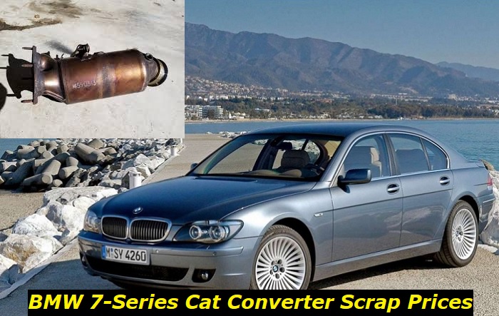 bmw 7-series cat converter prices